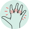 Swelling or visible deformity